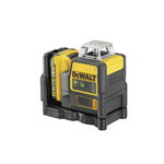 Cross line laser DCE0811D1G, 2 green lines, 360°, 2 Ah, DeWalt