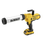 Cordless cartridge gun  DCE571D1, 300-400ml, 18V / 2,0Ah, DeWalt