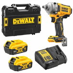 Cordless impact wrench DCF892P2T, brushless, 18V / 2x 5,0Ah akumulatori, DeWalt