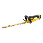 Cordless hedge trimmer DCM563P1, brushless, 18V/5,0Ah, DeWalt