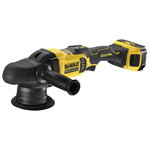 Cordless Rotary polisher DCM848P2, brushless, 18V / 5,0Ah, DeWalt