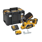 Cordless planer DCP580P2, brushless, 18V / 5,0Ah, DeWalt