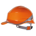 Protective helmet BASEBALL, adjustable, orange DIAMOND V, Delta Plus