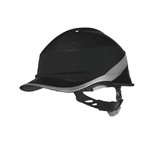 Safety helmet Diamond VI Wind, black DIAMOND VI, Delta Plus