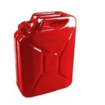 Degvielas kanna 20 l, metāla Red, VALPRO