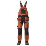 Bibpants w hanging pockets Titan Flexpro, brown C58/188, Pesso