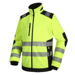 Jacket Titan DS125G stretch, Hi-Vis CL2,  yellow S, Pesso