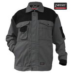 Workwear Jacket Canvas Dscpn, grey/black M, Pesso