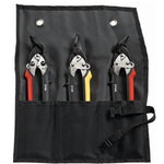 Shape&straight cutting snips-set in pouch (D15A+D15S+D15AL), Bessey