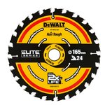 Diskas 165x1,65x20mm Z24 20°, DeWalt