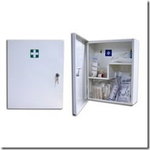 First Aid locker, metal, OTHER