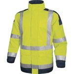 Parka for winter Easyview, HiViz, CL3, yellow/navy L, Delta Plus