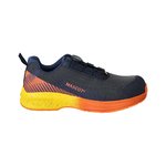 Safety shoes S1PS BOA, dark navy/orange 36, Mascot