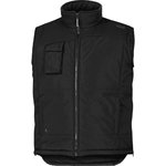 Vest FIDJI 2 PVC-COATED POLYESTER PONGEE VEST, black L, Delta Plus