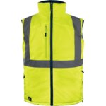 Bodywarmer reversible FFidji3, Hi-Vis Yellow/dark navy 5XL, Delta Plus