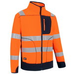 Hi. vis CL2 fleece FL02 orange/navy M, Pesso