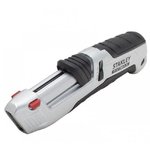 TRI SLIDE MTL AUTO RET SAFETY KNIFE, Stanley