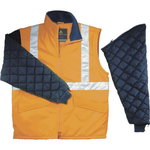 Work jacket Freeway high visibility orange 2XL, Delta Plus
