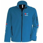 Softshell jacket VALVOLINE Aqua blue L, Valvoline