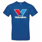 T-shirt VALVOLINE royal blue size XL, Valvoline