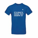 T-shirt VALVOLINE royal blue size XL, Valvoline