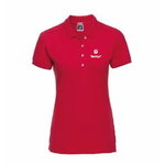 Poloshirt TECTYL red, ladies, size S, Valvoline
