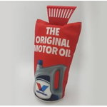 Ice scraper with a fleece undersuit , Valvoline