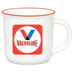 Ceramic mug Vintage, Valvoline