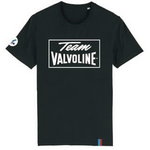 T-krekls Team VALVOLINE, melns, unisex, S, Valvoline