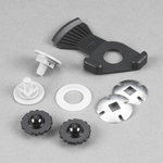 Mounting details for headband, Speedglas 3M