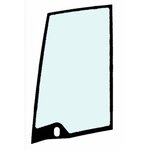 Door glass, upper for YANMAR SV15VT SV17VT SV19VT, CVA