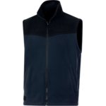 Fleece vest Gilli, navy blue/black 3XL, Delta Plus