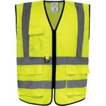 Hi-vis veste Gilpock, CL2, oranža, 2XL, Delta Plus