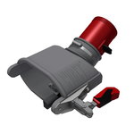 Nozzle with manual gripper, left d=125mm, Worky