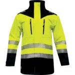 Parka Grafizhv hi-vis CL2, yellow/black L, Delta Plus