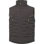 Bodywarmer Gravity grey/yellow XL, Delta Plus