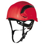 Safety helmet, Rotor adjustable, ventilated, red GRANITE WIND, Delta Plus