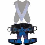 HARNESS GALAGO HAR35TC Blue/Black S/M/L, Delta Plus