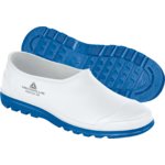 PVC working clogs HEALTHIC OB SRA, white/blue 38, Delta Plus