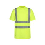 T-paita Hvmg huomioväri CL2, keltainen 3XL, Pesso