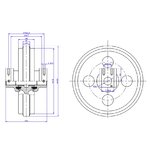 Idler wheel 334/S3146, ASTRAK