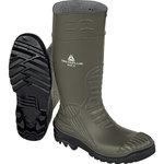 Rubber safety boots Iron S5 SRC, khaki/black 46, Delta Plus