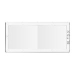 Magnifying lens (107x51mm) clear, 2,5x WH70/WH40/WH20, Jackson