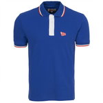 Polo shirt - retro blue , JCB