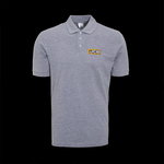 Polo shirt, heather grey, , size XL, JCB