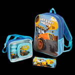 Backpack set Get Messy 3in1 , JCB