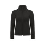 Hooded softshell B&C, women, black L, OTHER