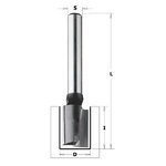Straight bit with centre tip S=8mm, D=12mm, CMT