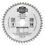 Saw blades K CONTRACTOR® 216x30mm Z48, CMT