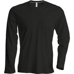 T-shirt long sleeve Kariban Black S, OTHER